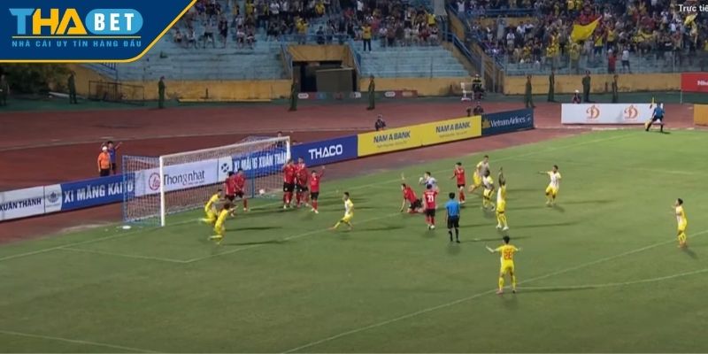 Vị trí thực hiện các quả đá phạt bóng đá 